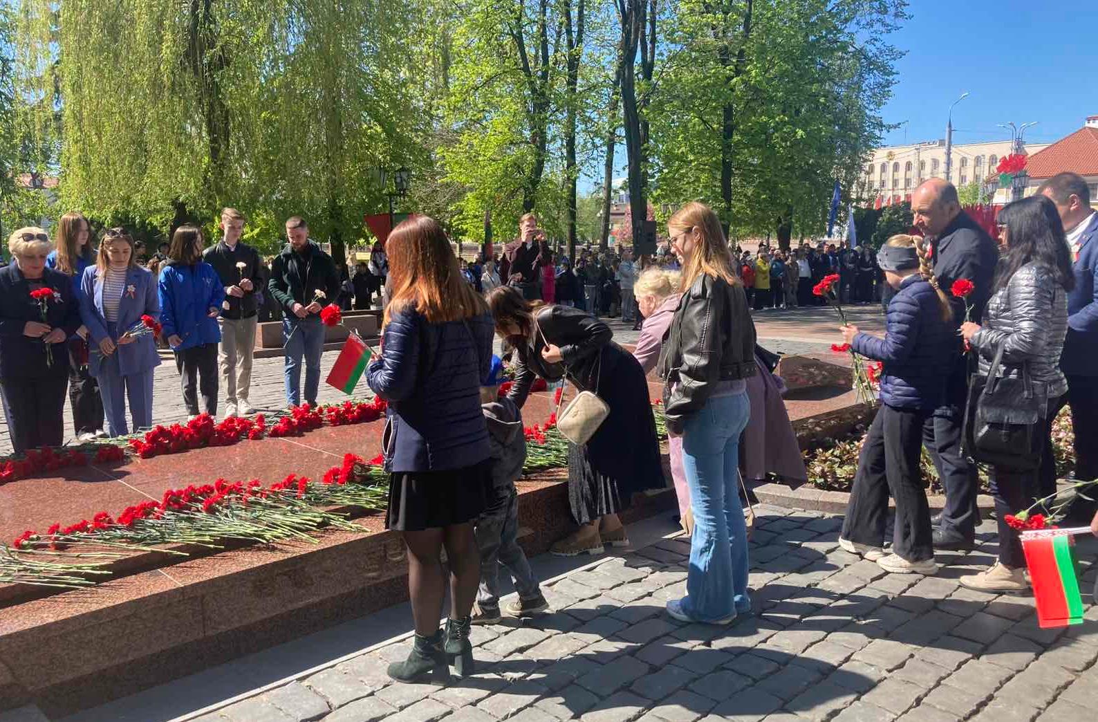 Представители инспекции МНС по Гродненской области приняли участие в мероприятиях, посвященных празднованию 1 мая