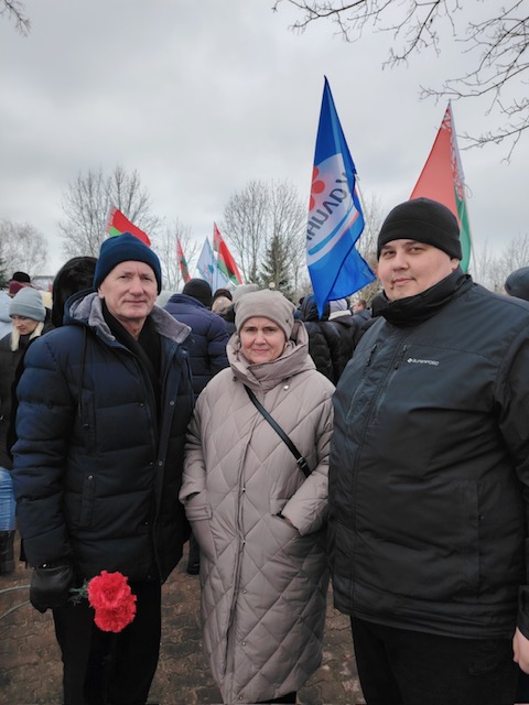Инспекция МНС по Калинковичскому району почтила память воинов-интернационалистов