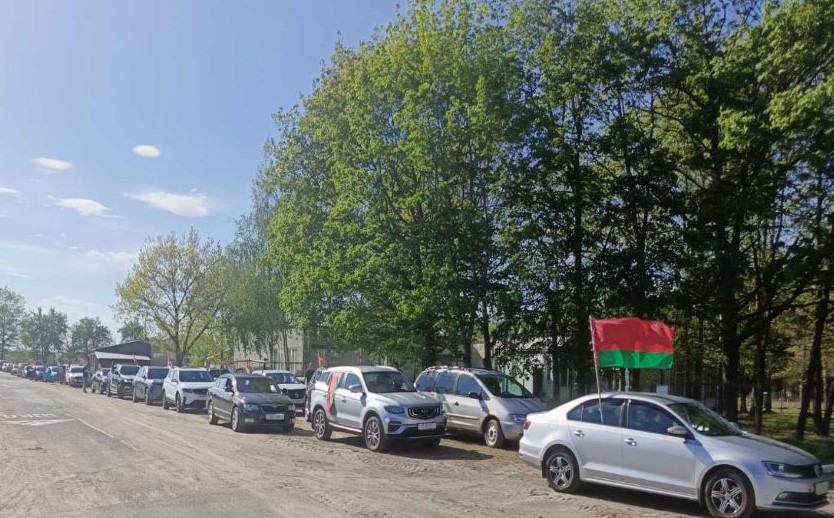 Сотрудники ИМНС по Столинскому району приняли участие в автопробеге «Дорогами сожженных деревень»
