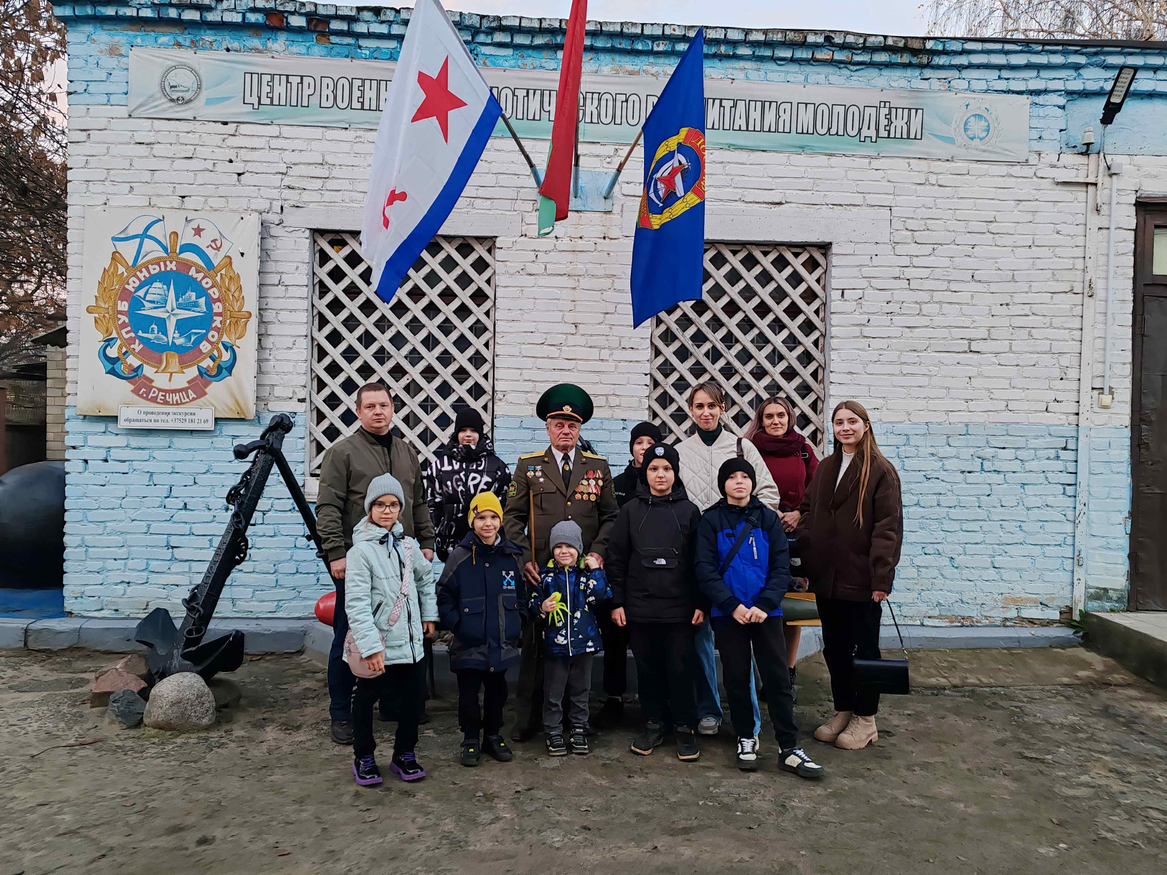 Воспитание подрастающего поколения через историю: посещение Галереи военно-морского флота