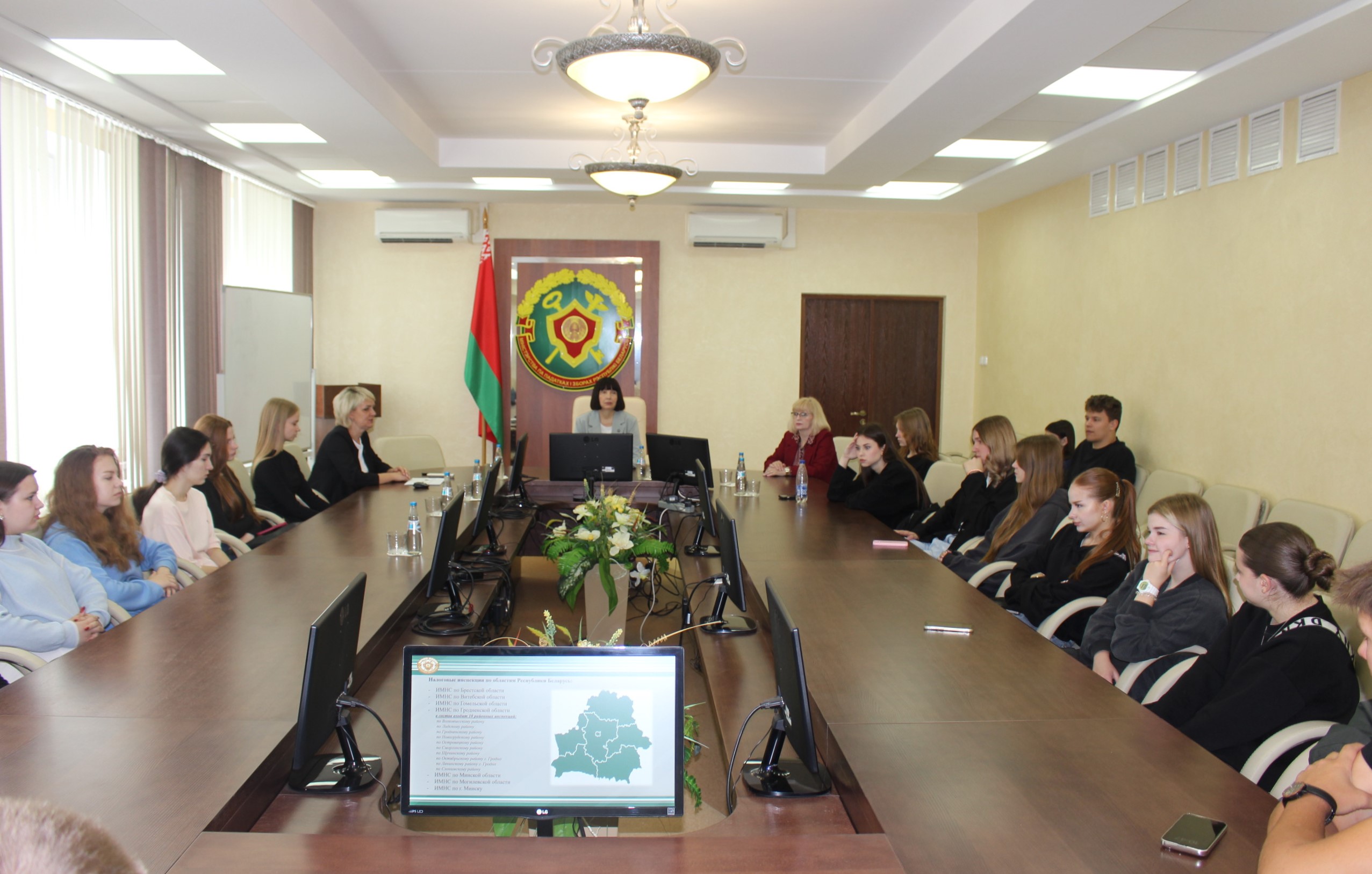 Встреча со студентами Гродненского государственного университета имени Янки Купалы