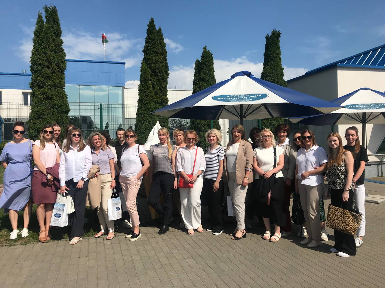 ИМНС по Гродненской области. Экскурсия коллектива на ОАО «Молочный Мир»