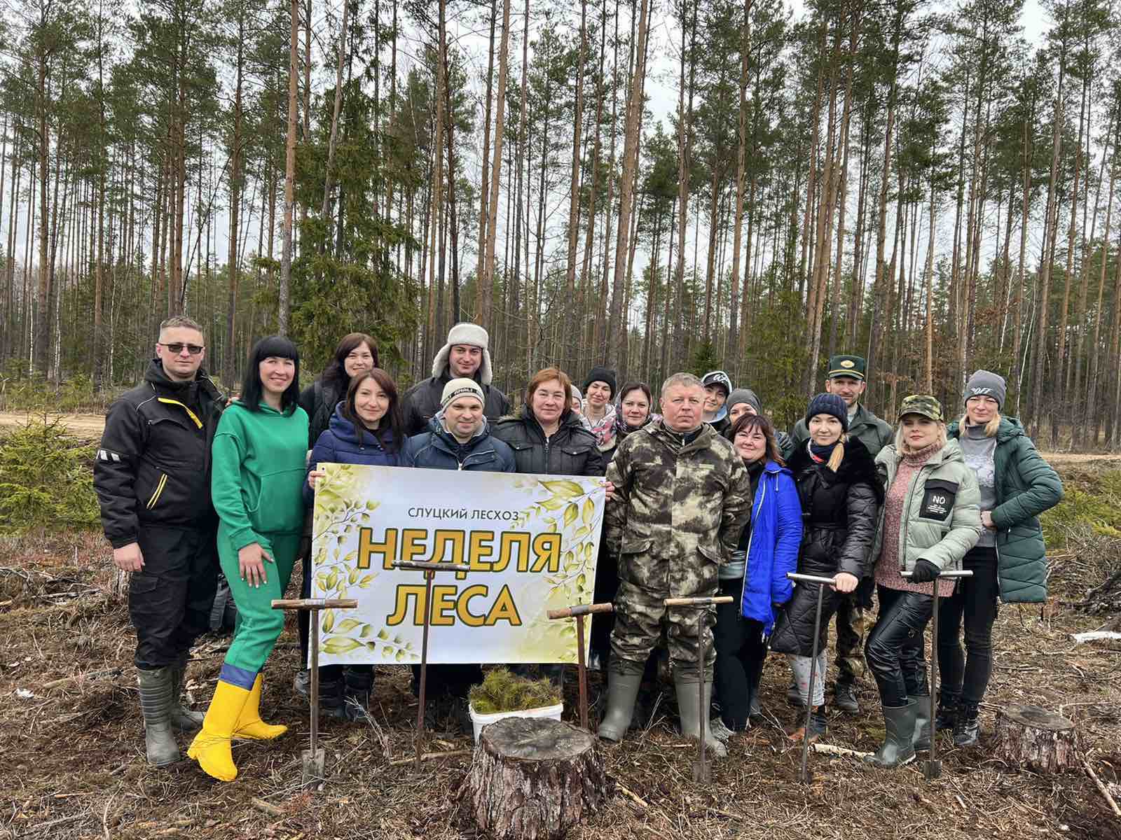 «Неделя леса» прошла в Слуцком районе