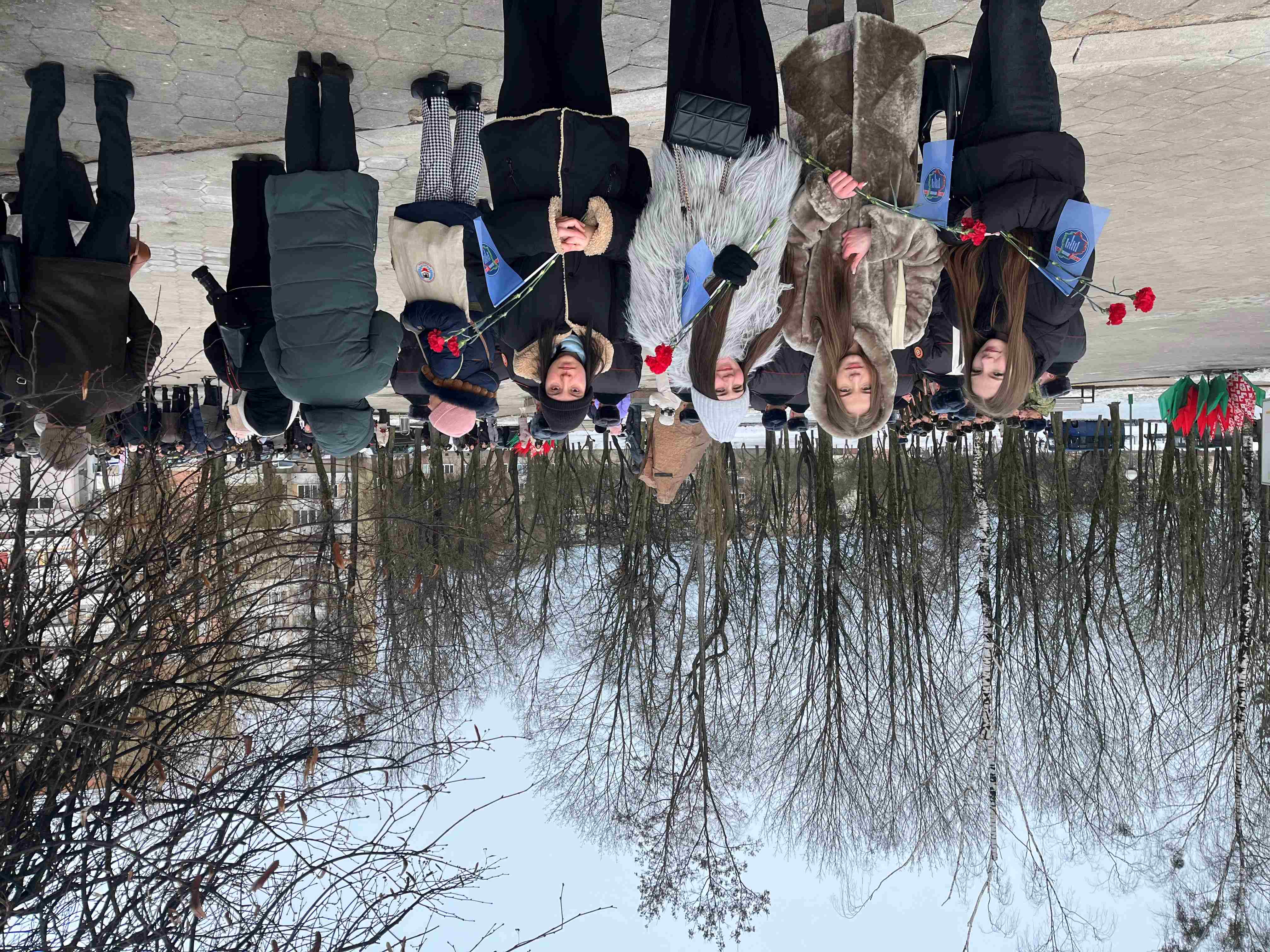 Сотрудники ИМНС по Октябрьскому району г. Гродно приняли участие в митинге посвящённому Дню памяти воинов-интернационалистов