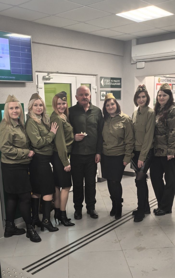 День защитника Отечества в ИМНС по г. Новополоцку 