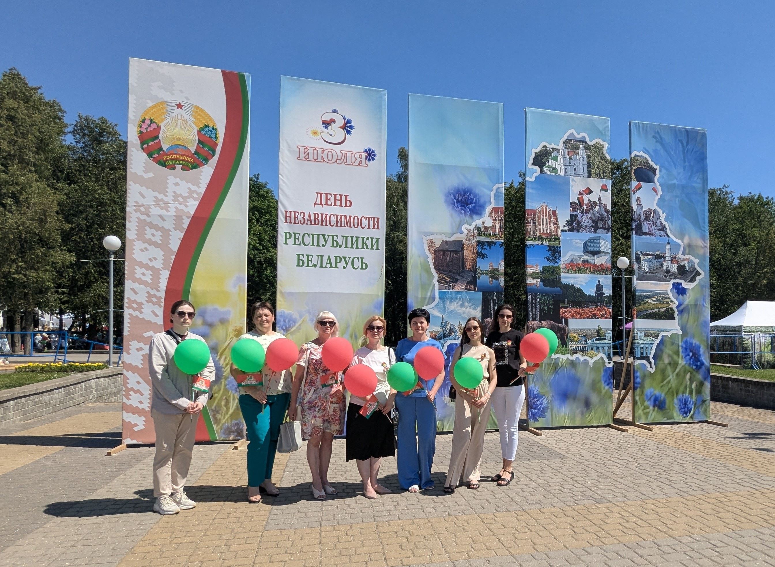 Праздничное шествие, посвященное  Дню Независимости Республики Беларусь