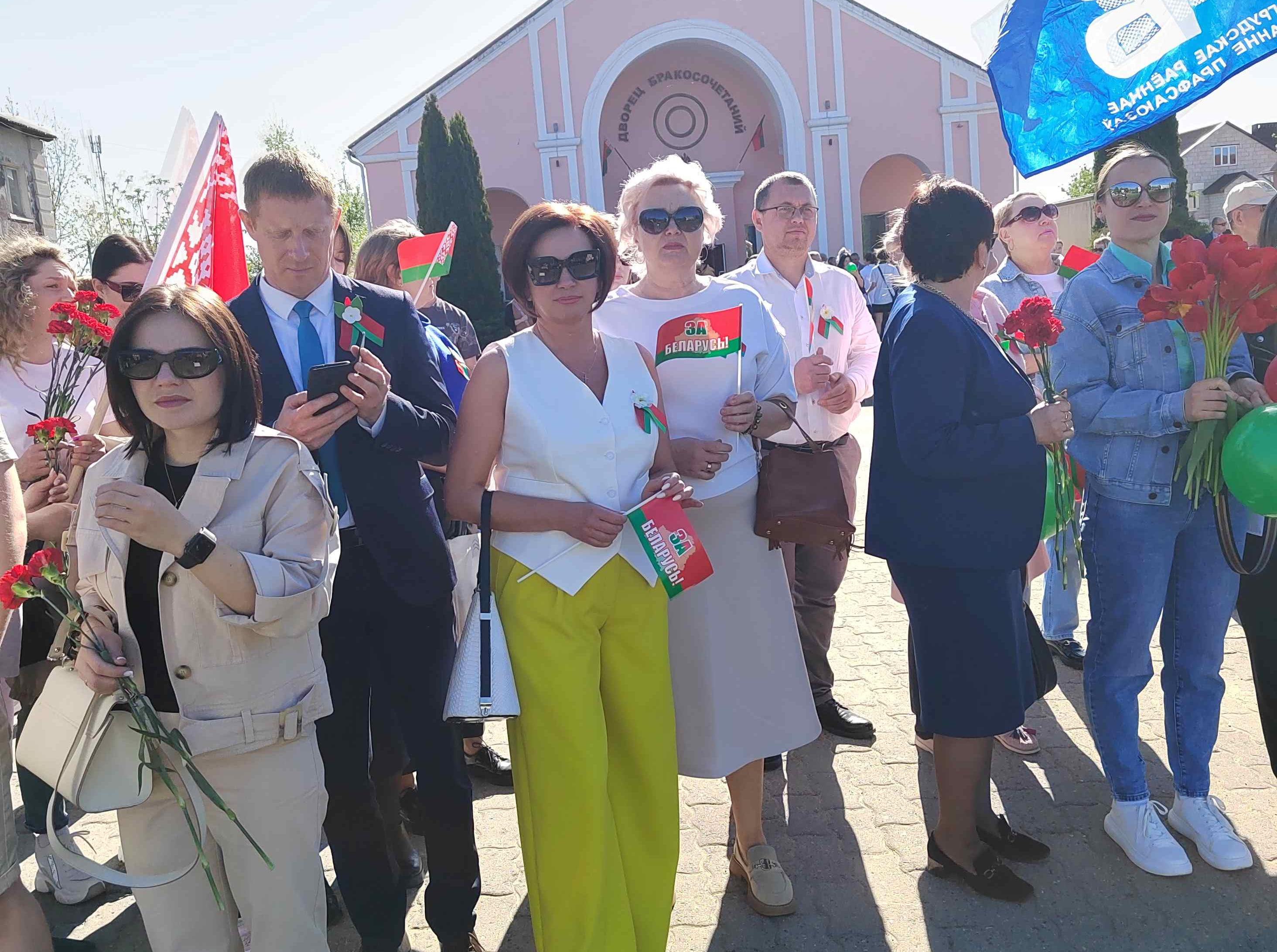 ИМНС по Новогрудскому району Участие в праздничном мероприятии «День весны и труда» 