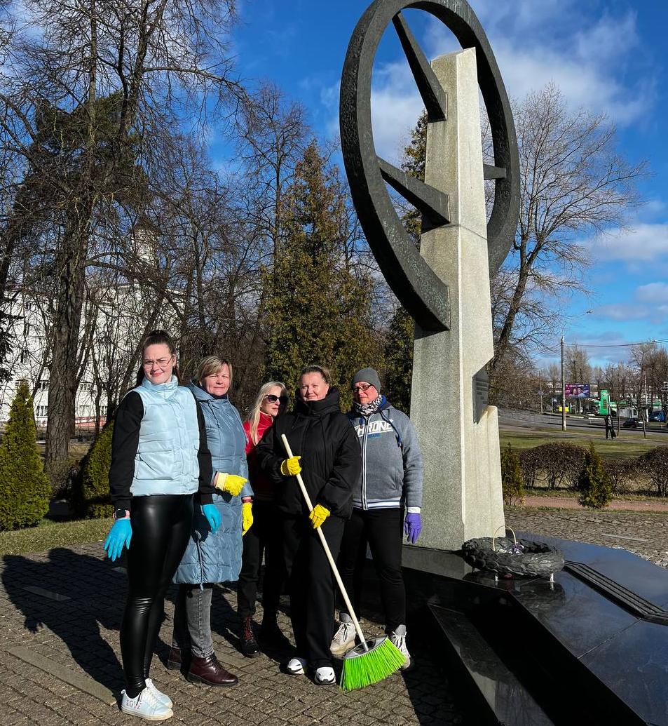 Коллектив инспекции МНС по Партизанскому району г. Минска принял активное участие в республиканском субботнике