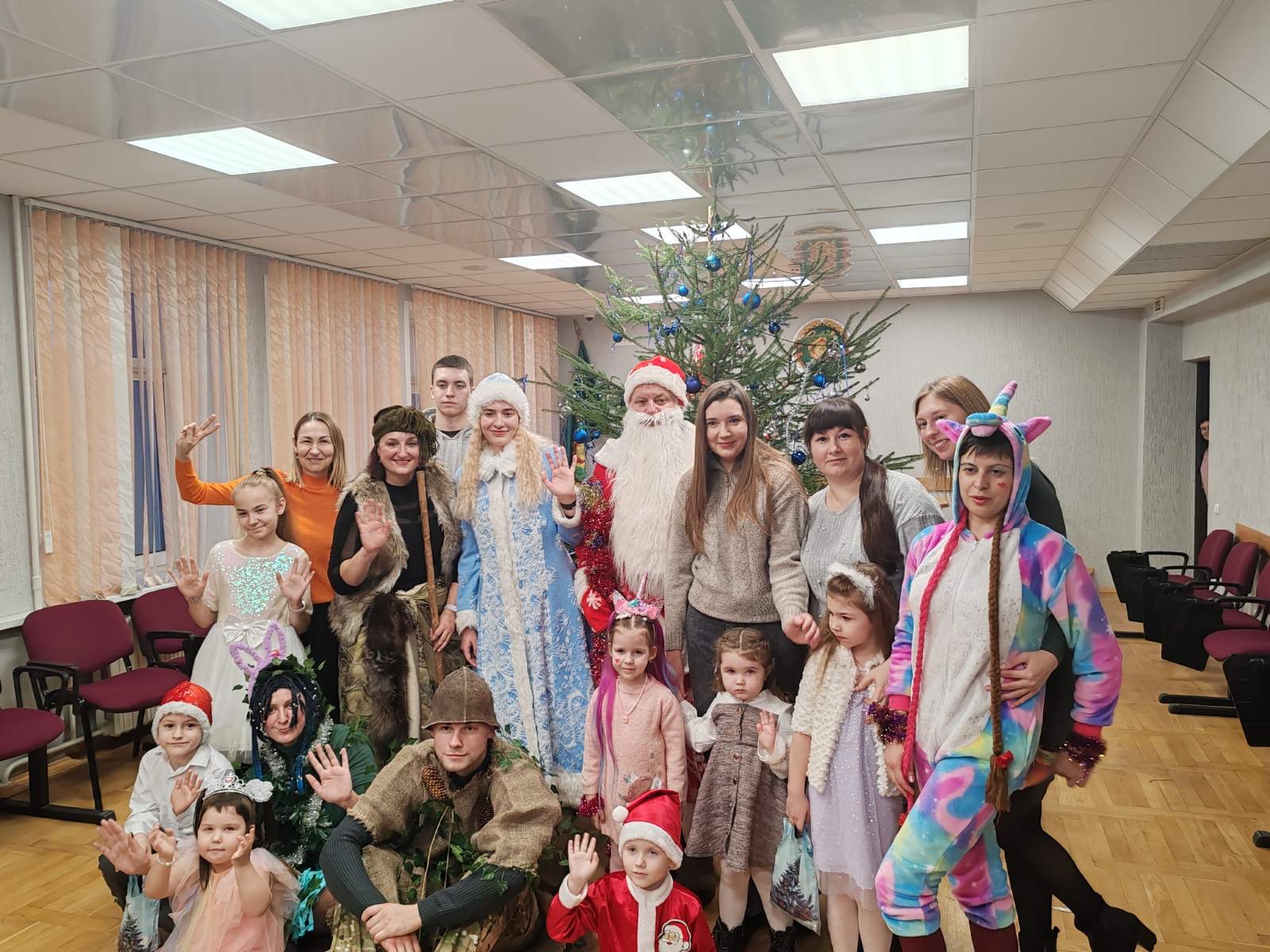 В ИМНС по г. Новополоцку  прошел детский новогодний утренник 