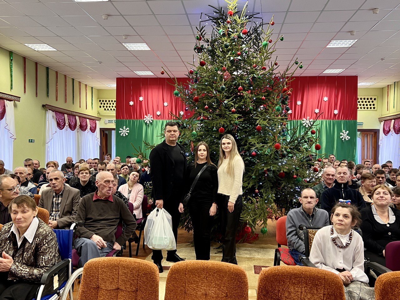 Инспекция МНС по Лидскому району посетила ГУ "Лидский психоневрологический дом-интернат для престарелых"