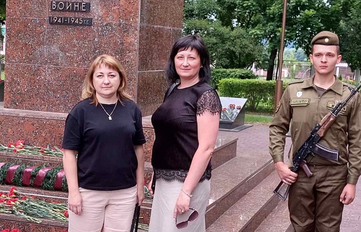 ИМНС по Слонимскому району Митинг у памятника Воину - освободителю 