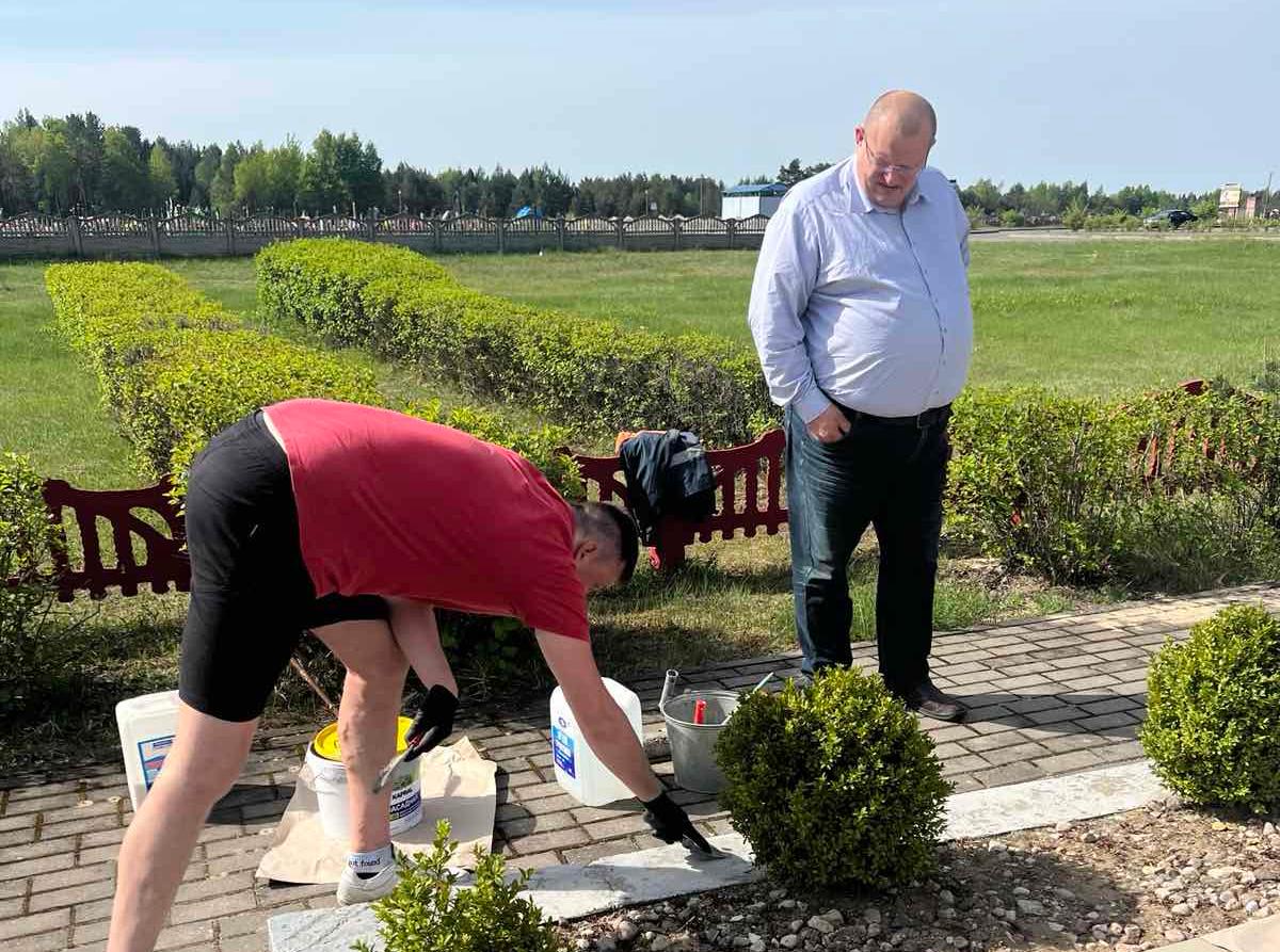  ИМНС по Слонимскому району Благоустройство мест захоронения мирных жителей Слонима 
