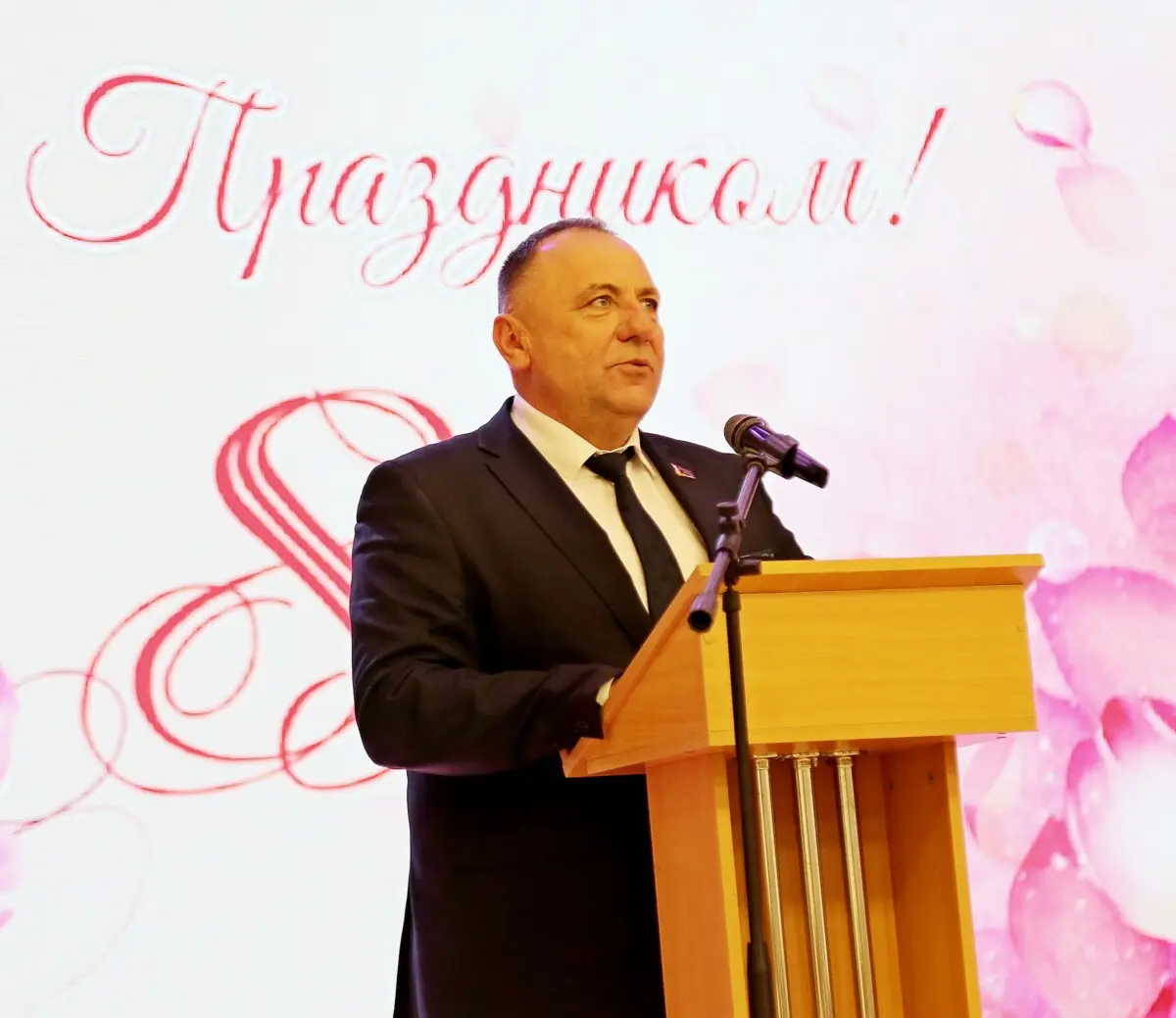 Весенний праздник в Год белорусской женщины в инспекции МНС по Шкловскому району