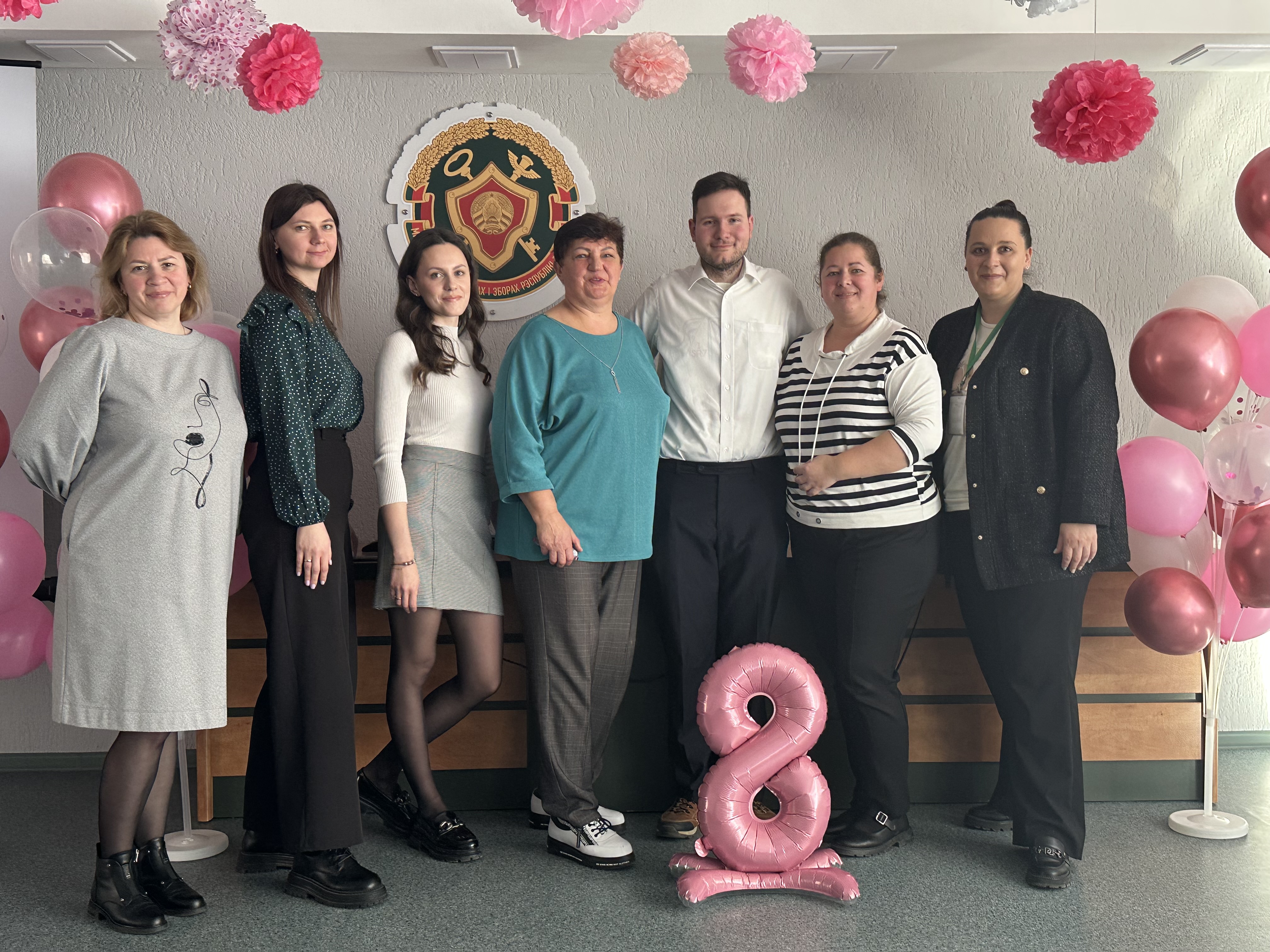 Концерт, посвященный 8 марта, прошел в инспекции МНС по Минскому району