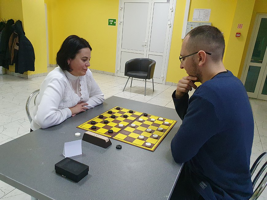 Открытый турнир по шашкам «Ледяная дамка – 2025» прошел в Островце
