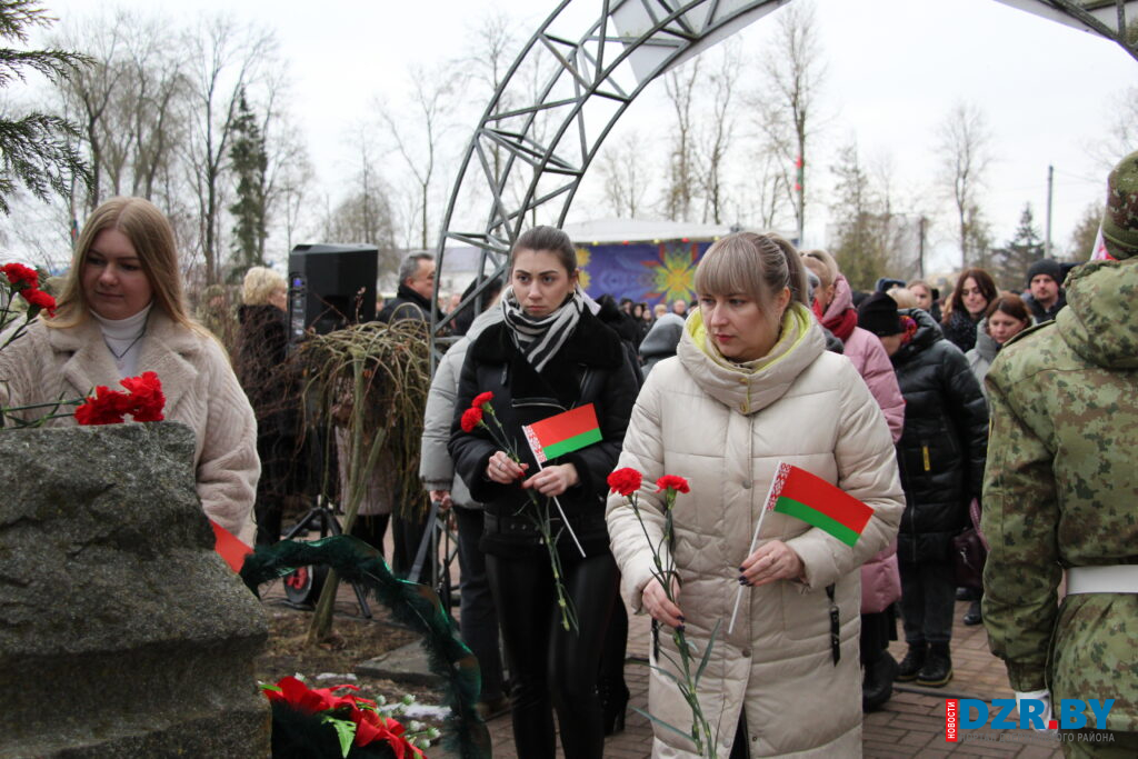 ИМНС по Дзержинскому району Митинг в память 35- летия вывода советских войск из Афганистана