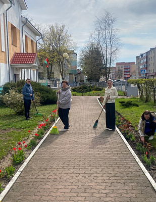 Субботник в Калинковичском районе