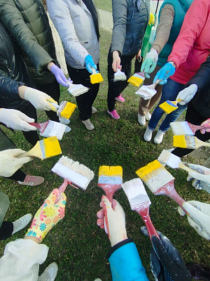 Работники ИМНС по Кричевскому району поучаствовали в республиканском субботнике