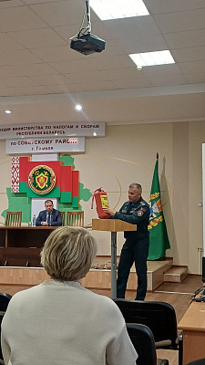 Единый день безопасности в ИМНС по Советскому району г. Гомеля