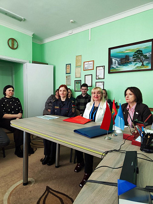 В инспекции МНС по Шкловскому району состоялась встреча трудового коллектива с представителями правоохранительных органов